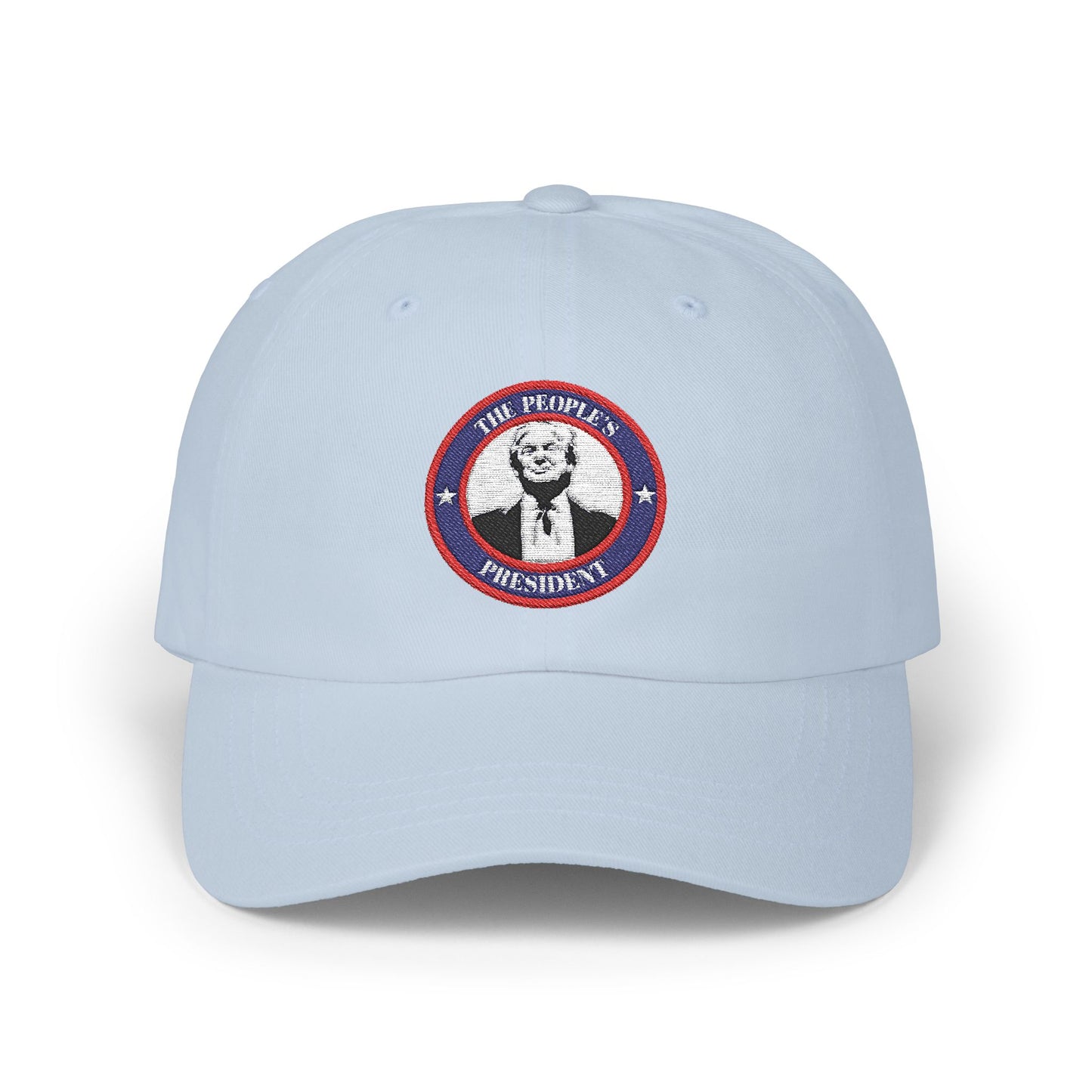 The People’s President Classic Dad Cap - Comfortable Men's Hat with Patriotic Embroidery