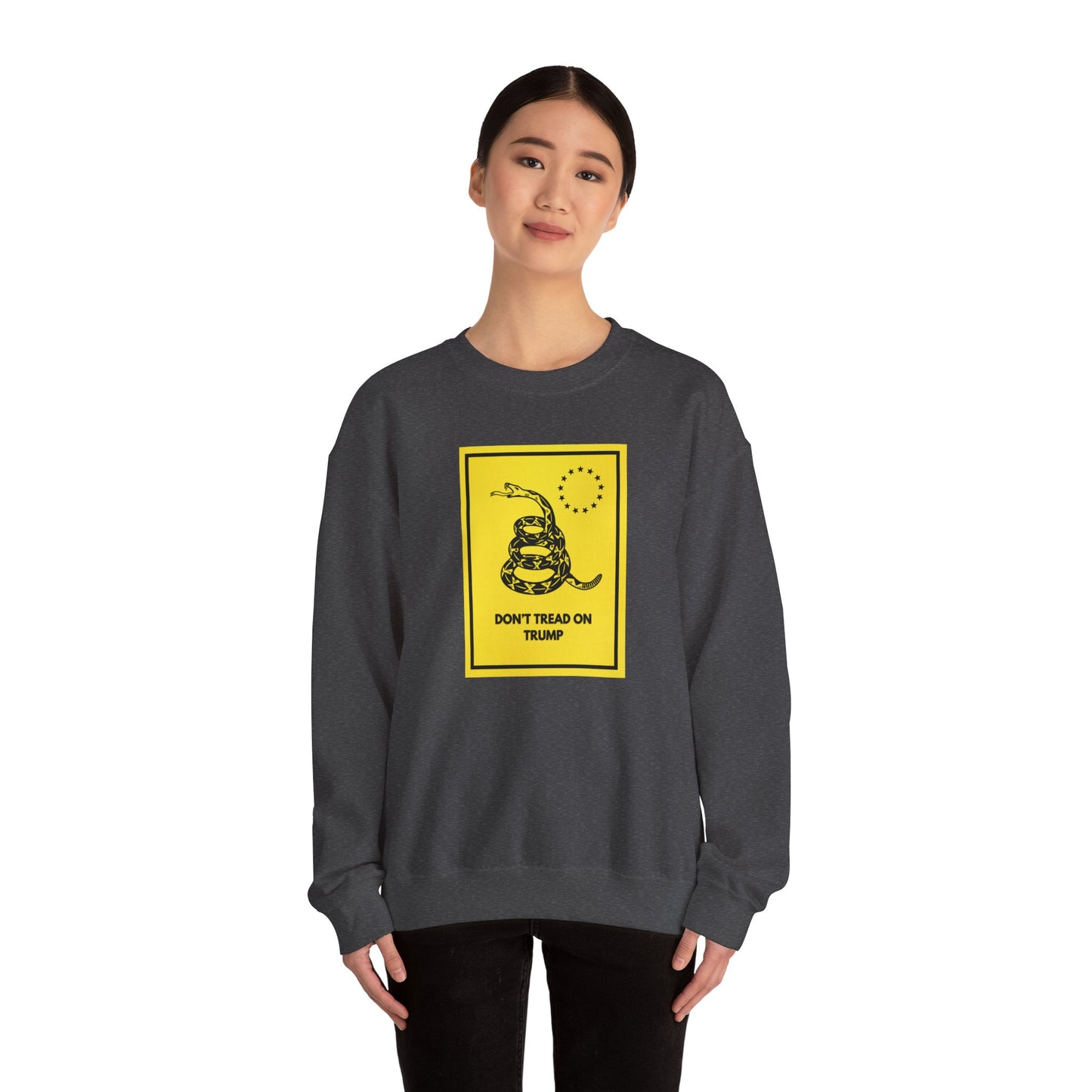 Unisex Crewneck Sweatshirt - Don't Tread on Trump