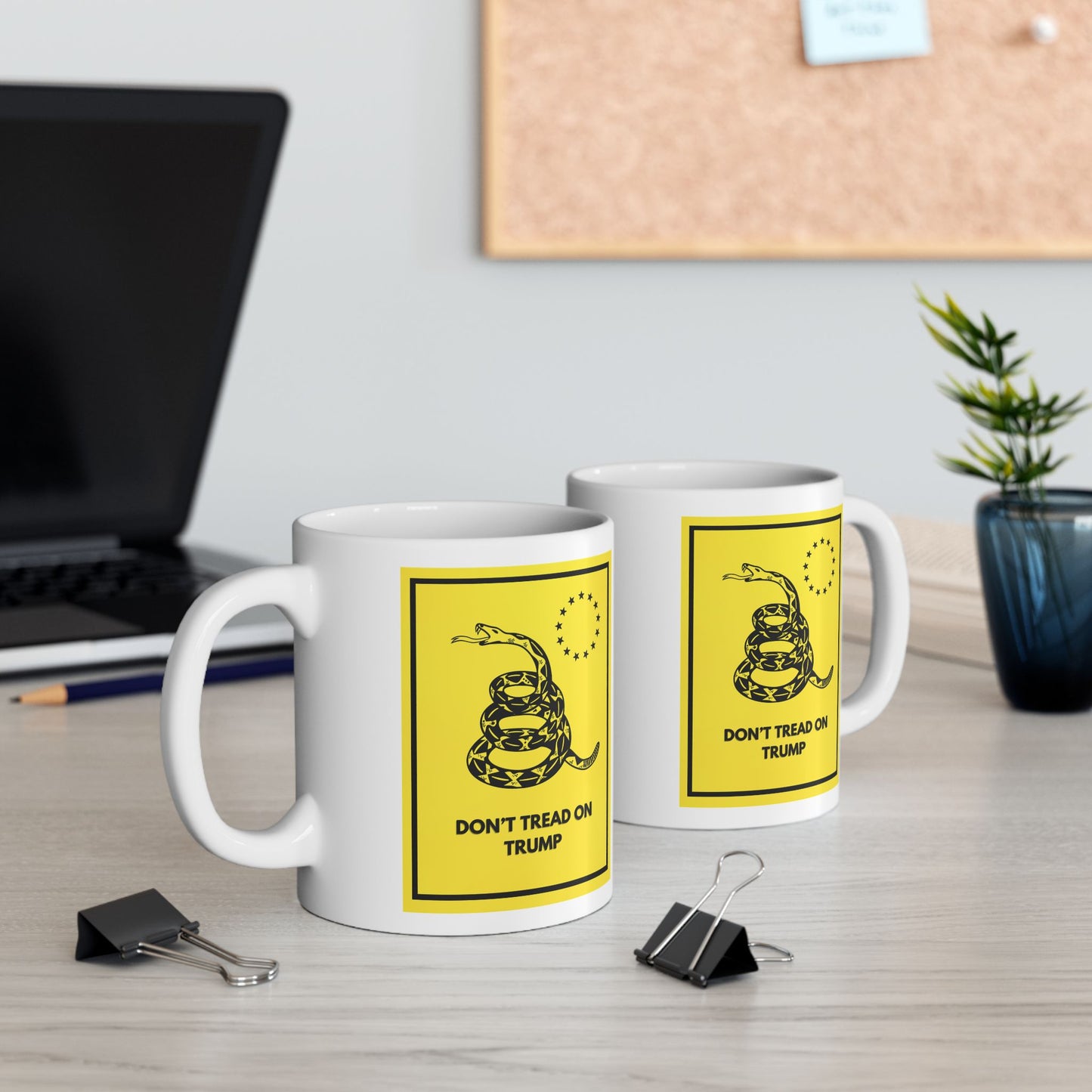 Don't Tread on Trump Ceramic Mug