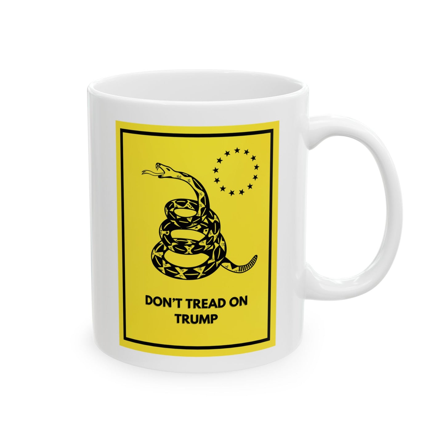 Don't Tread on Trump Ceramic Mug