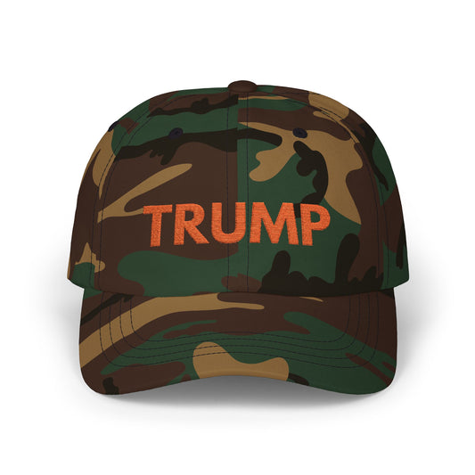 Embroidered Trump Camo Hunting Hat Cap