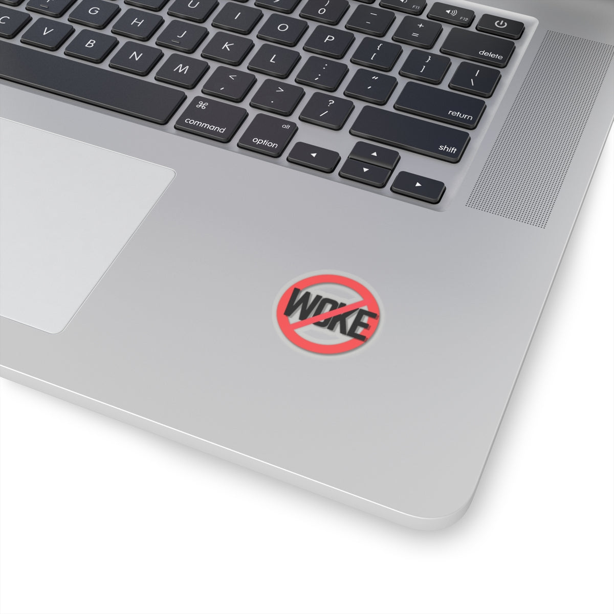 Anti-Woke Kiss-Cut Stickers - Perfect for Laptops & Water Bottles