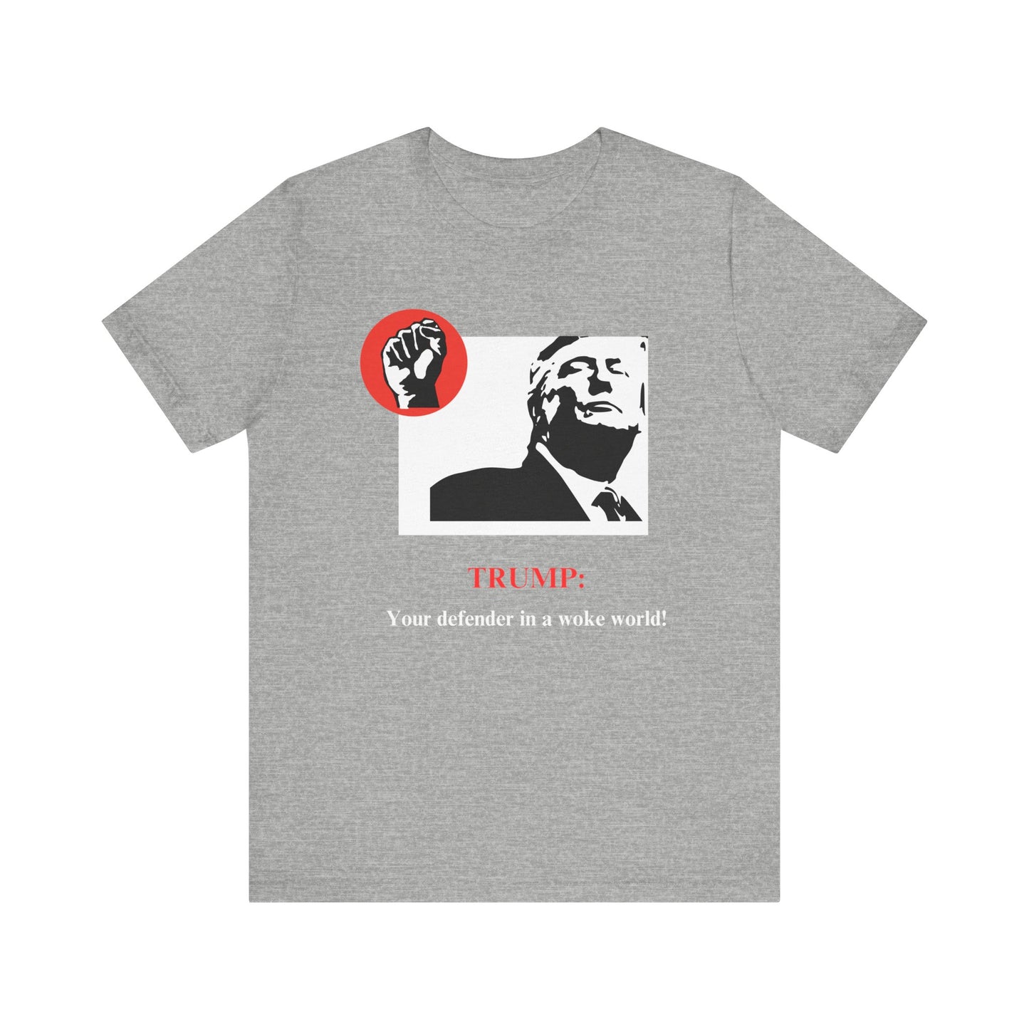 Trump Defender Unisex Jersey Tee - Your Defender in a Woke World