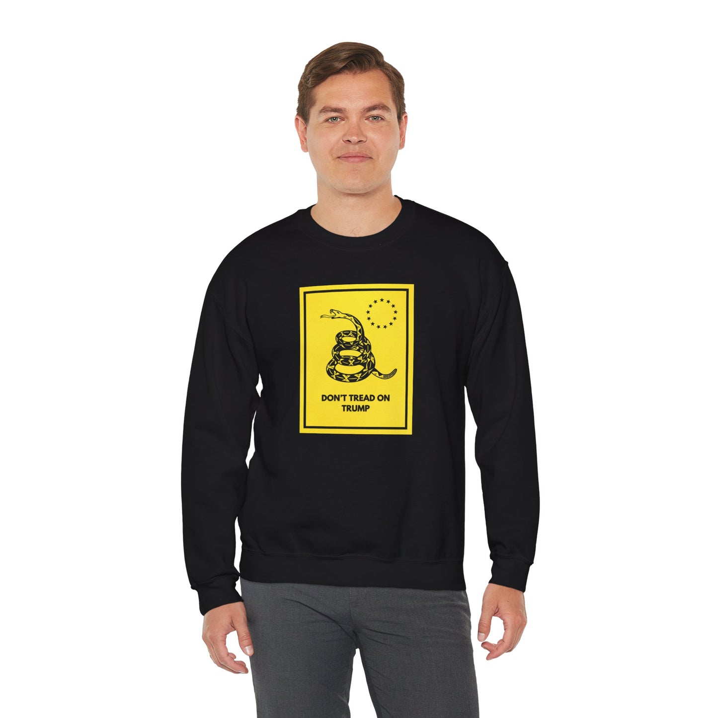 Unisex Crewneck Sweatshirt - Don't Tread on Trump