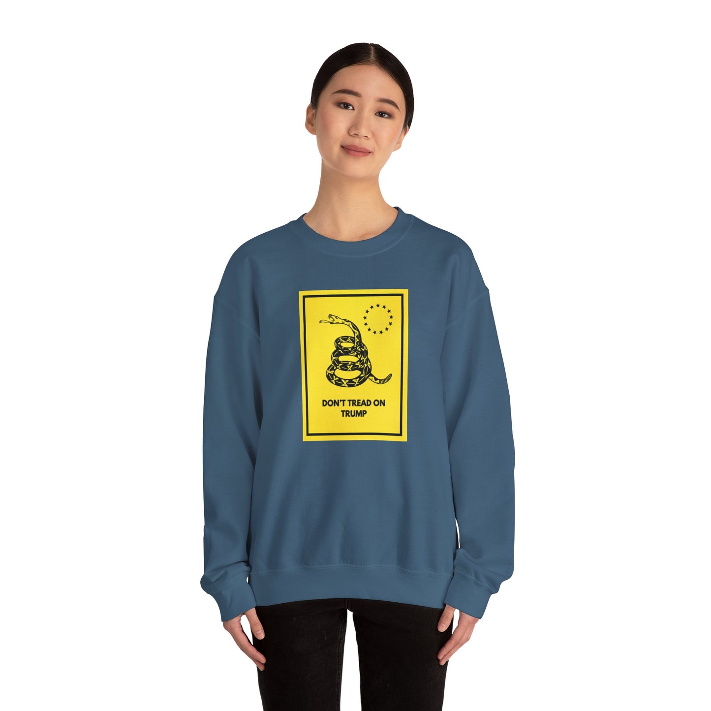 Unisex Crewneck Sweatshirt - Don't Tread on Trump