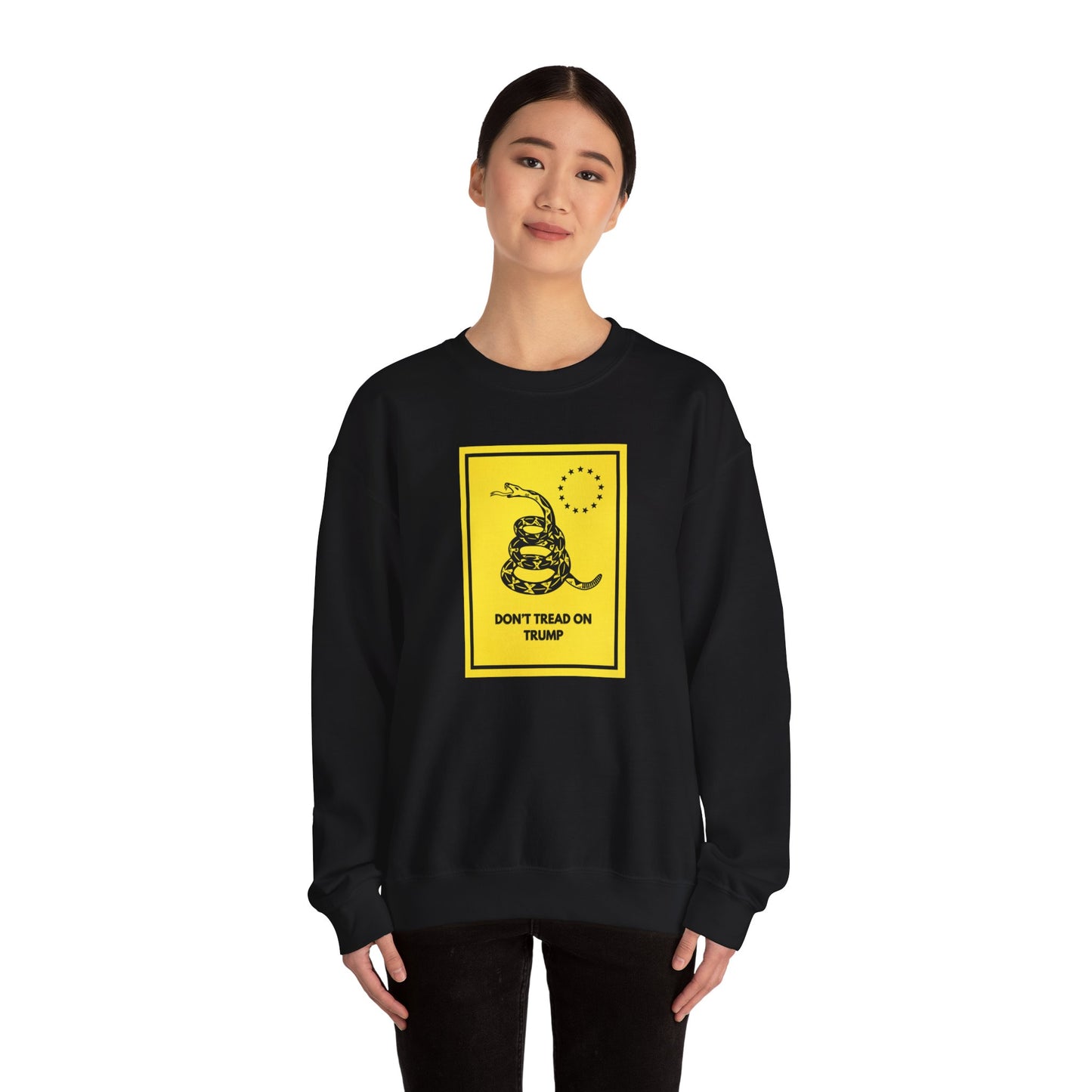 Unisex Crewneck Sweatshirt - Don't Tread on Trump