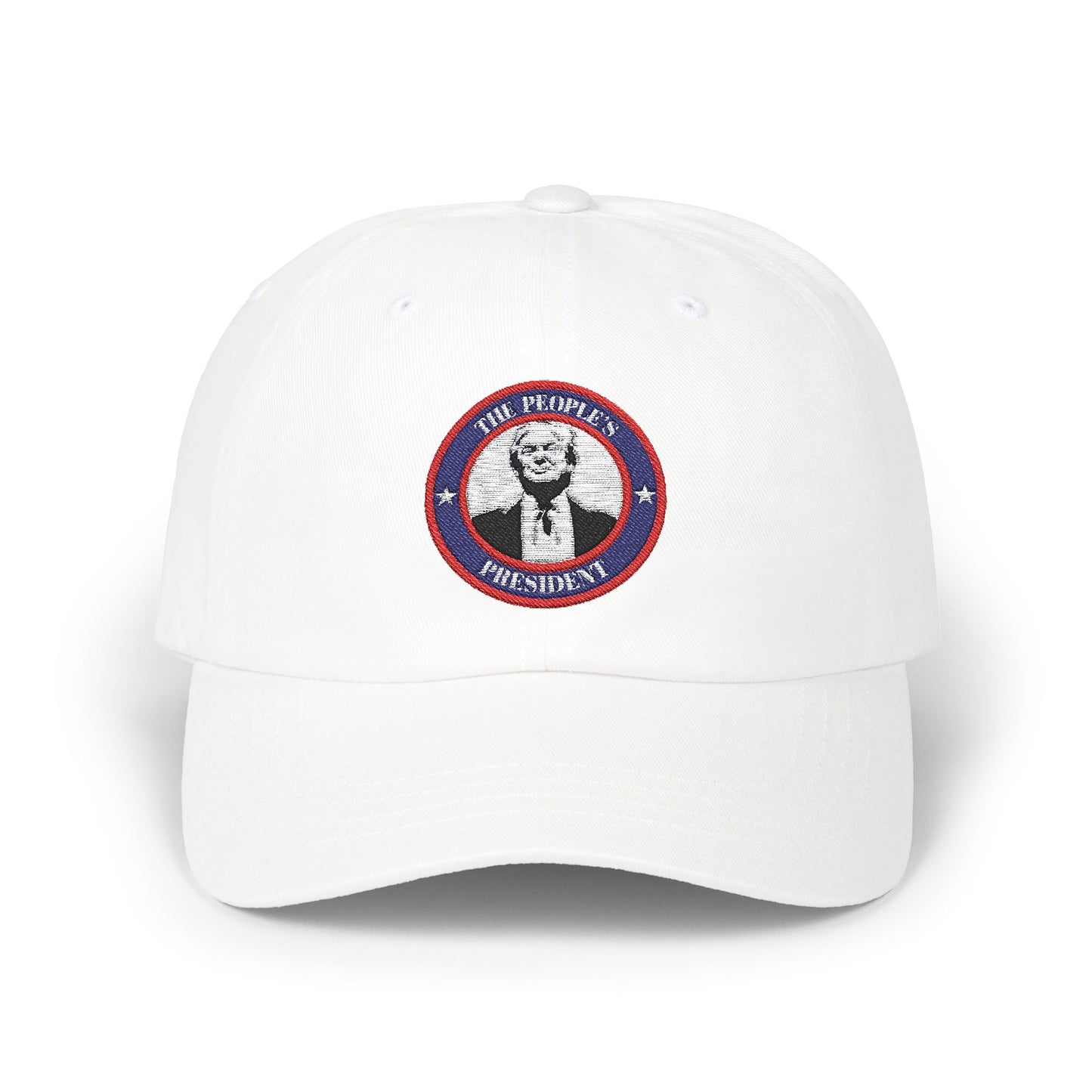 The People’s President Classic Dad Cap - Comfortable Men's Hat with Patriotic Embroidery