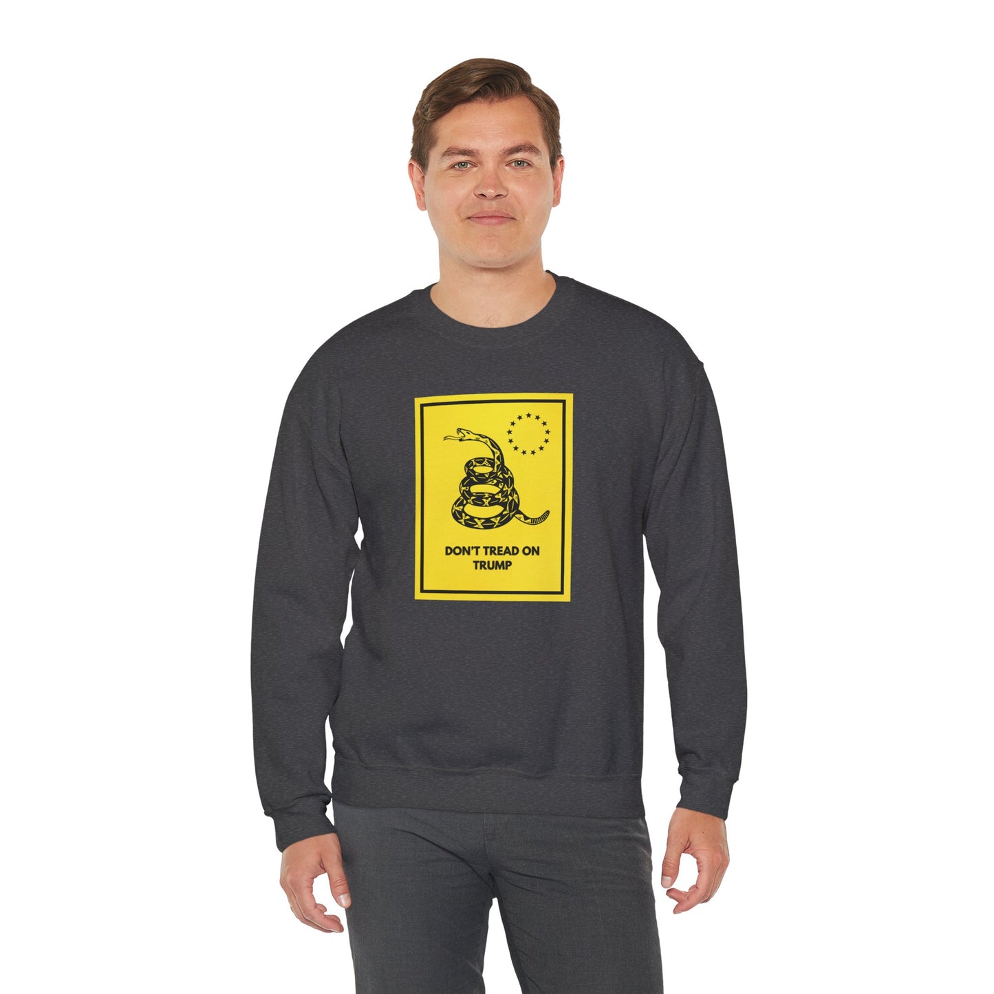 Unisex Crewneck Sweatshirt - Don't Tread on Trump