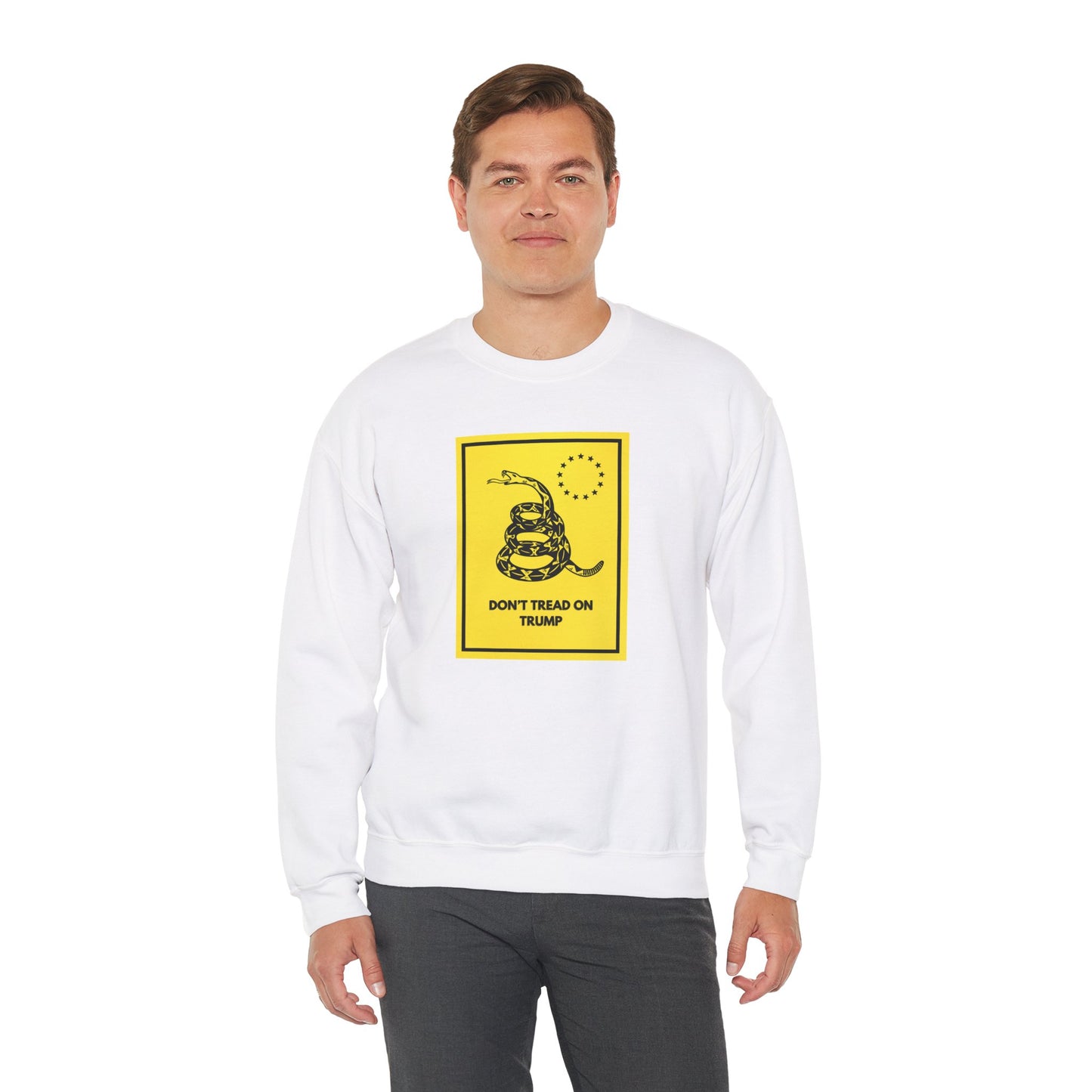 Unisex Crewneck Sweatshirt - Don't Tread on Trump