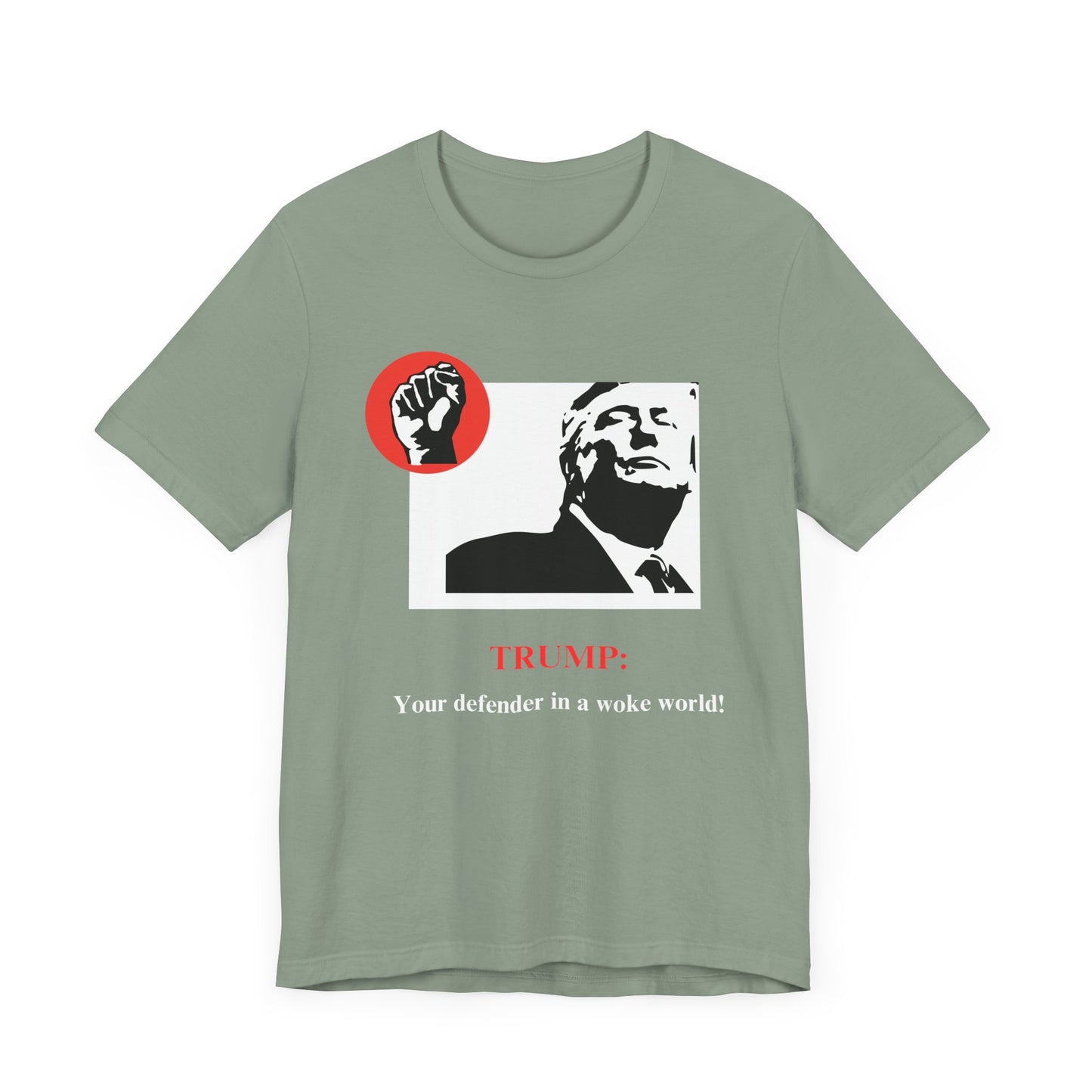 Trump Defender Unisex Jersey Tee - Your Defender in a Woke World