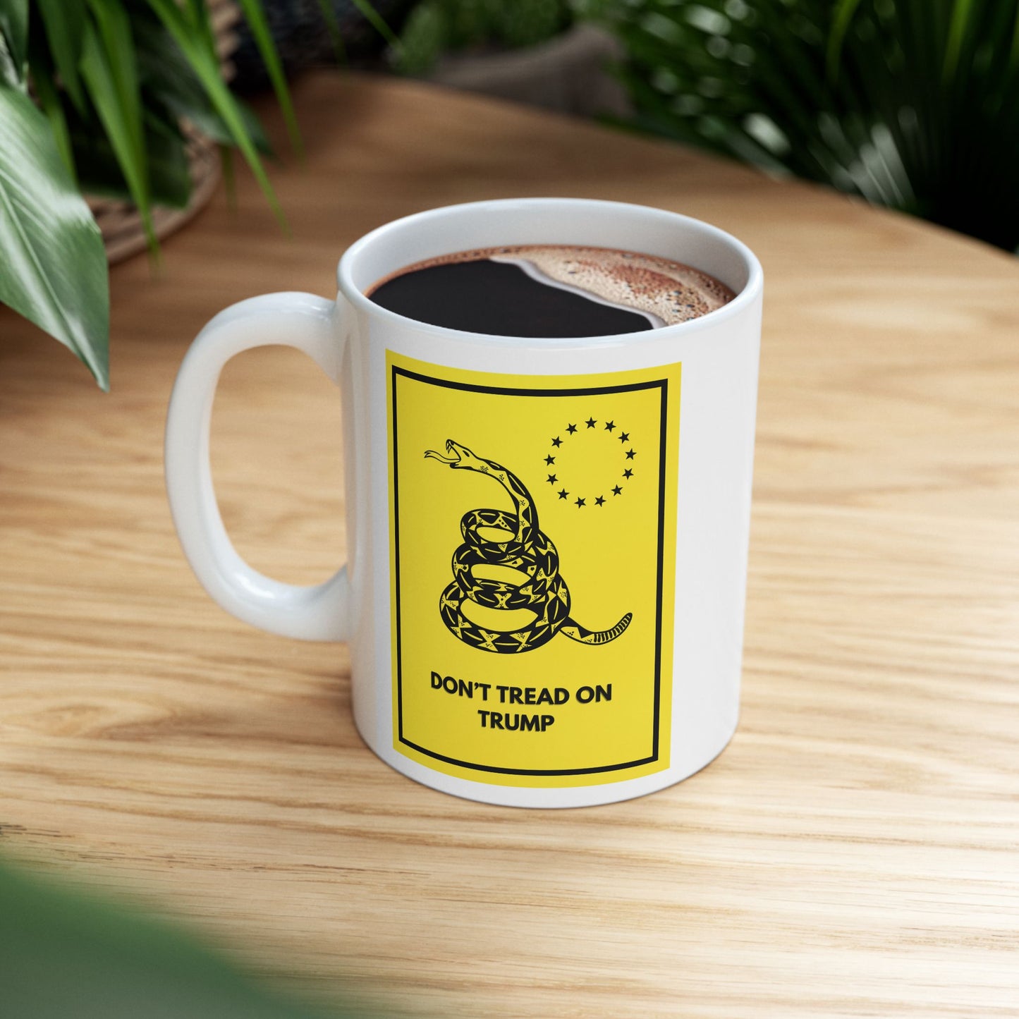 Don't Tread on Trump Ceramic Mug