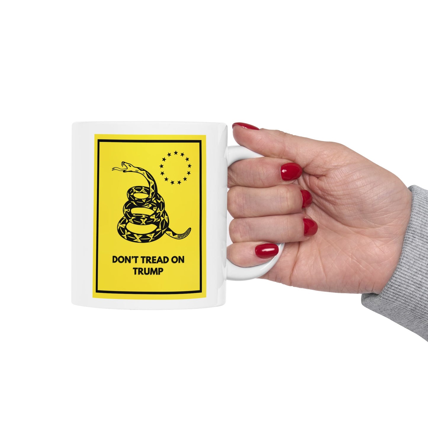 Don't Tread on Trump Ceramic Mug